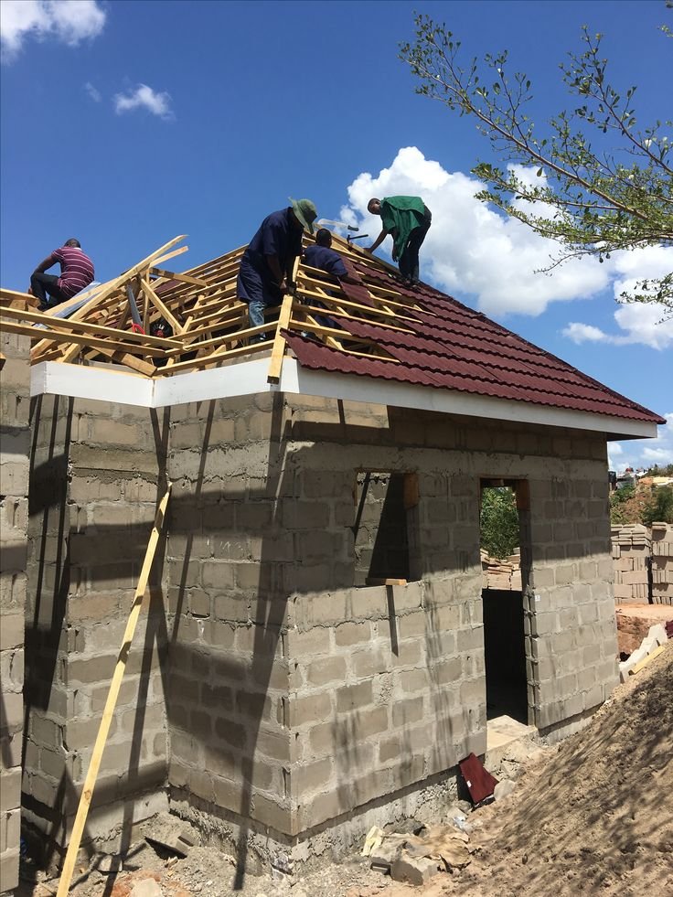 Roof before repair